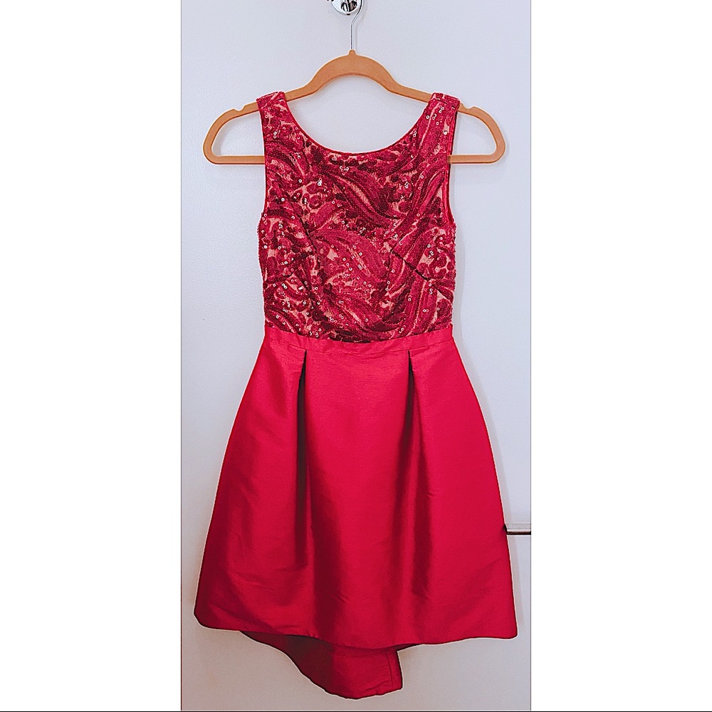 Monique Lhuillier Ring Around Dress